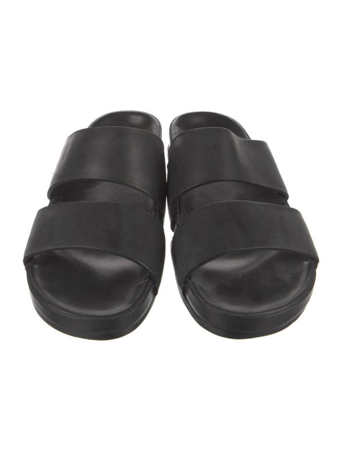 Feit Leather Slides