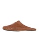Feit Leather Slippers