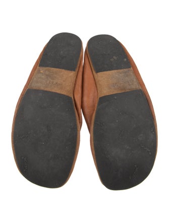 Feit Leather Slippers