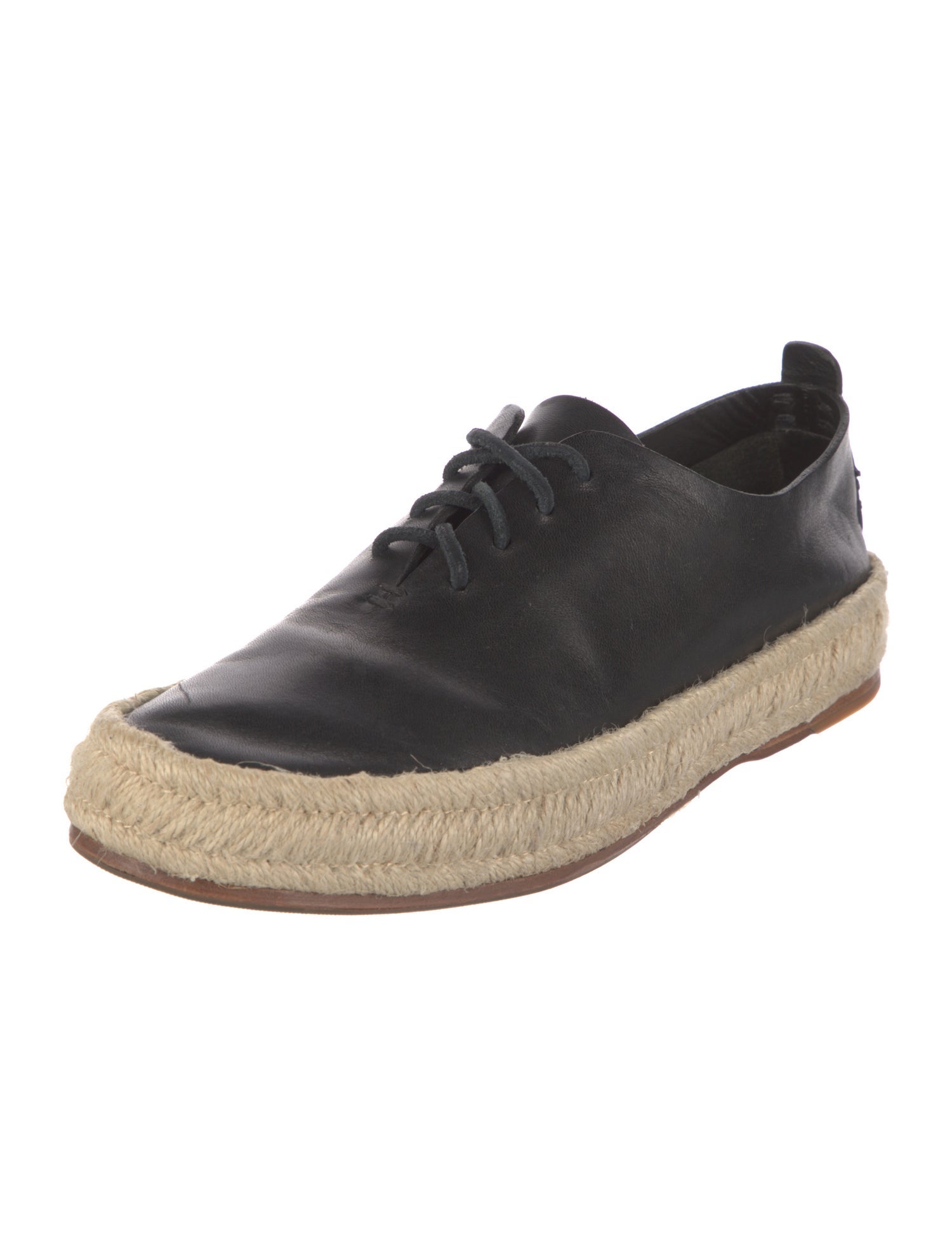 Feit Leather Espadrille Sneakers