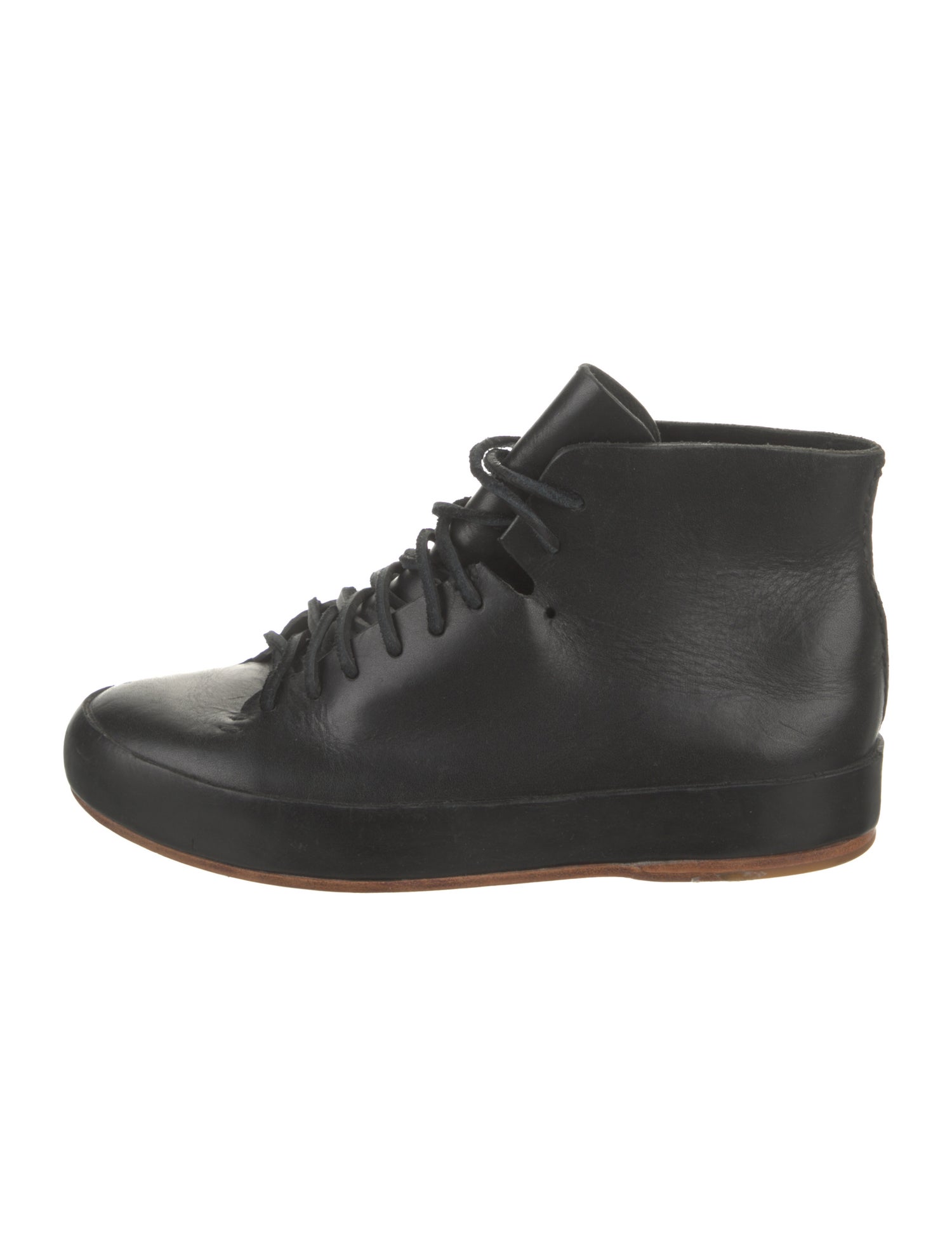 Feit Leather Lace-Up Boots