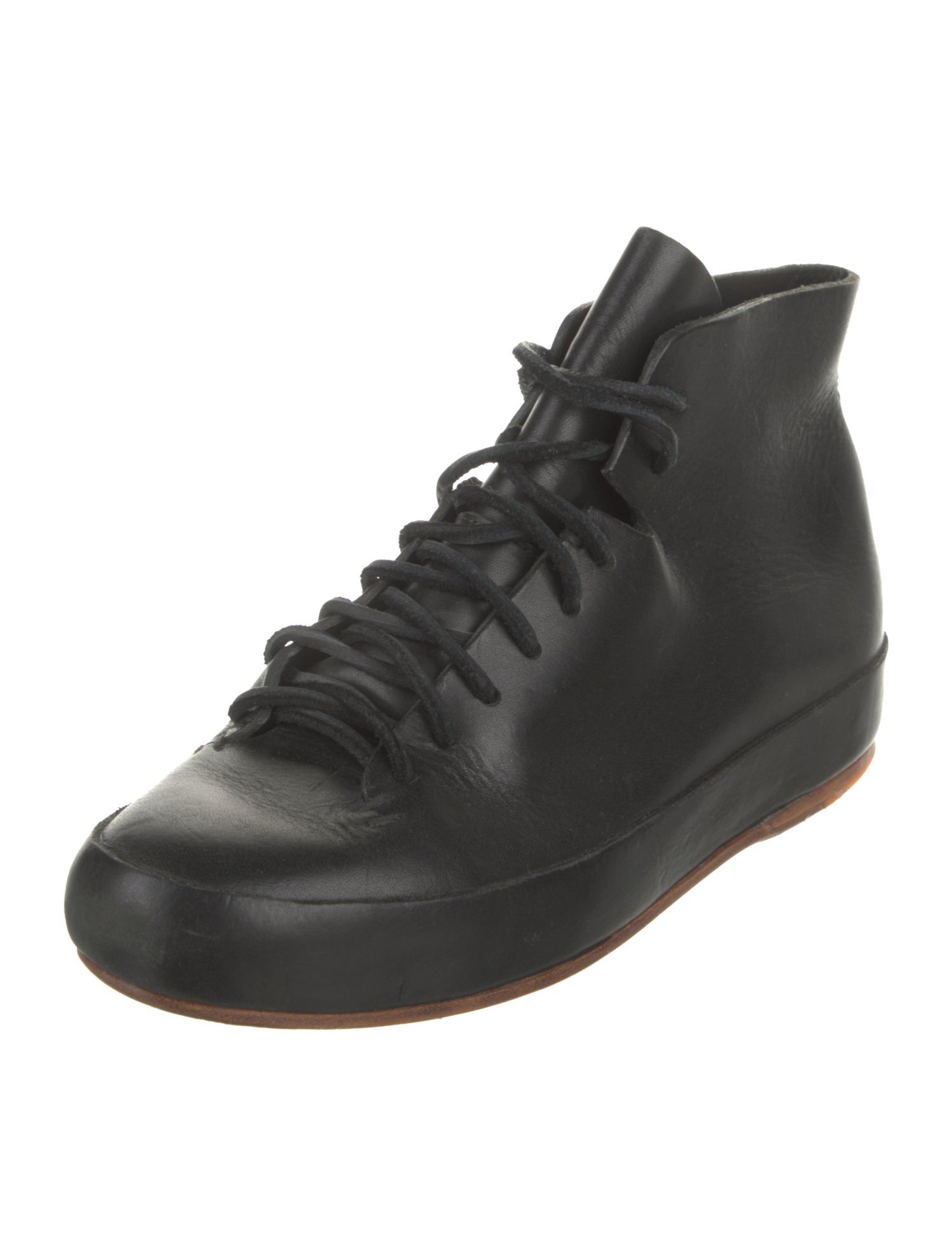 Feit Leather Lace-Up Boots