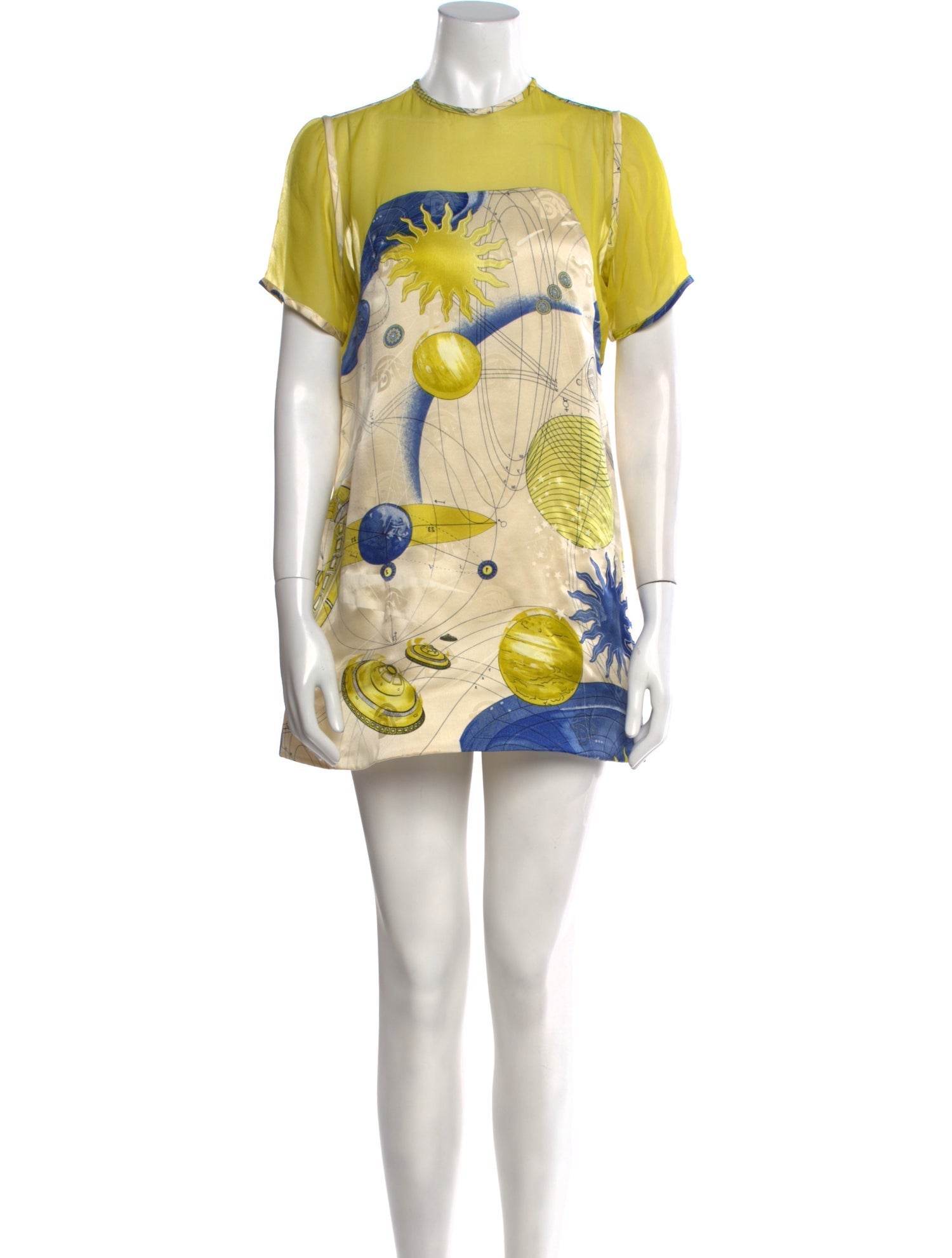 Fernando Garcia Printed Mini Dress