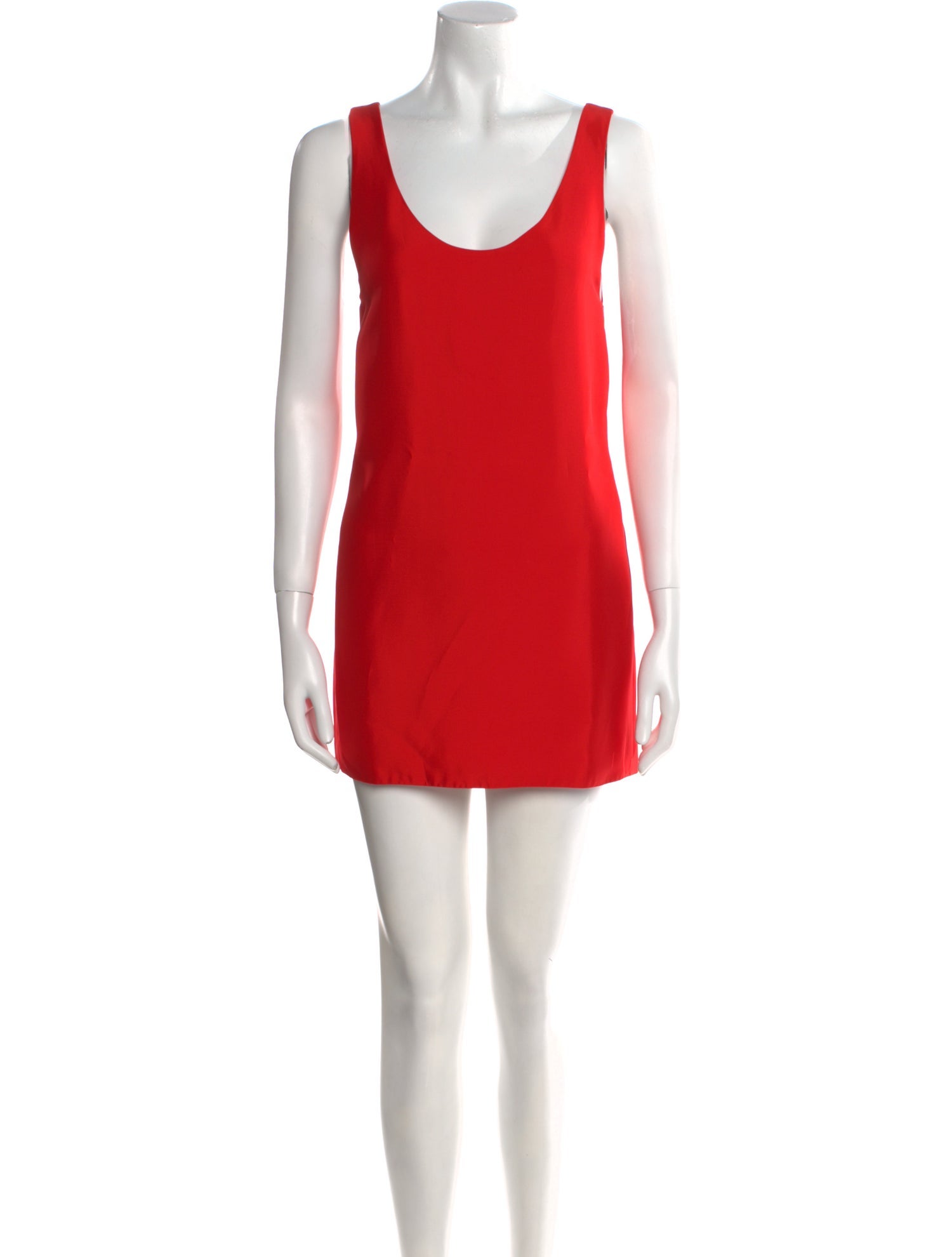 Aflalo Scoop Neck Mini Dress