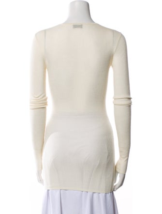 Aflalo Merino Wool V-Neck Sweater