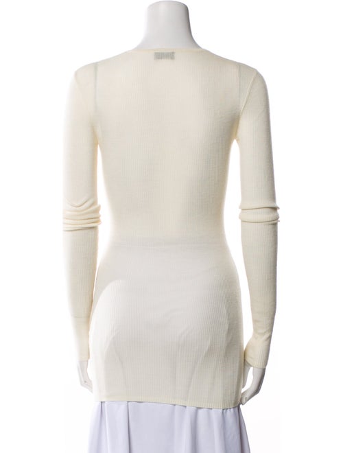 Aflalo Merino Wool V-Neck Sweater