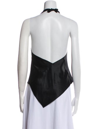 Aflalo Silk Halterneck Blouse