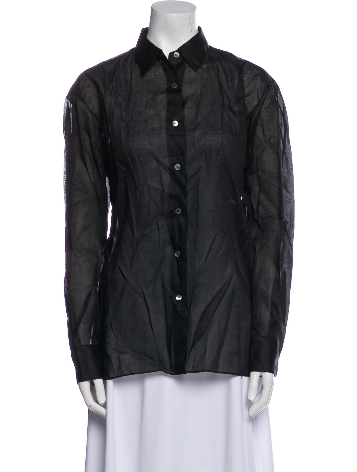 Aflalo Long Sleeve Button-Up Top w/ Tags