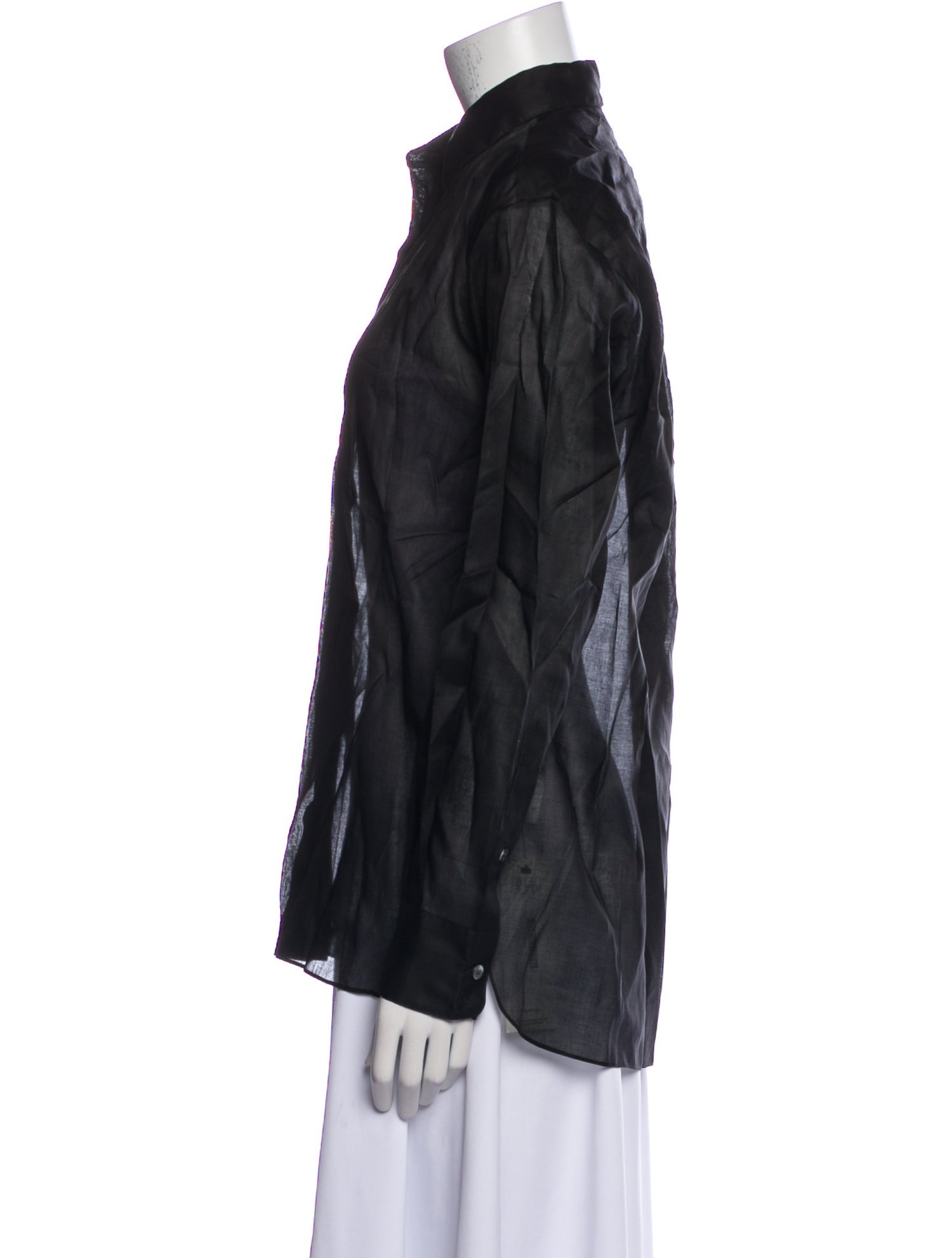 Aflalo Long Sleeve Button-Up Top w/ Tags