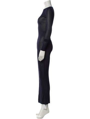 Aflalo Crew Neck Long Dress — image 2 of 4