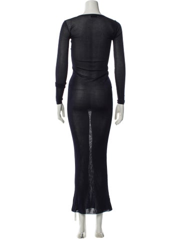Aflalo Crew Neck Long Dress — image 3 of 4