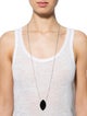 Vhernier Sterling Silver Wood Pendant Necklace