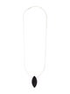 Vhernier Sterling Silver Wood Pendant Necklace