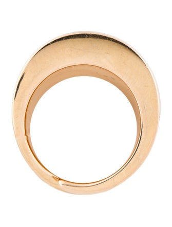 Vhernier 18K Dyed Chalcedony Camuration Ring