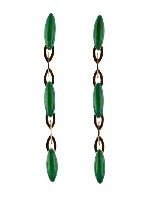 Vhernier 18K Quartz Doublet Fuseau Drop Earrings