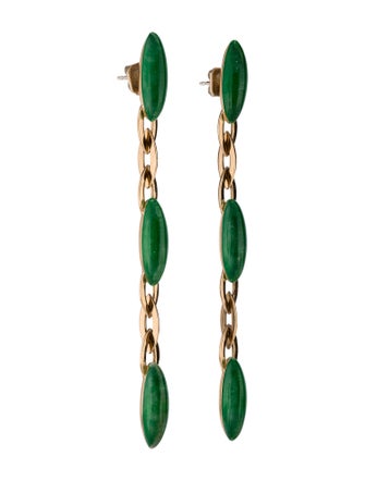 Vhernier 18K Quartz Doublet Fuseau Drop Earrings