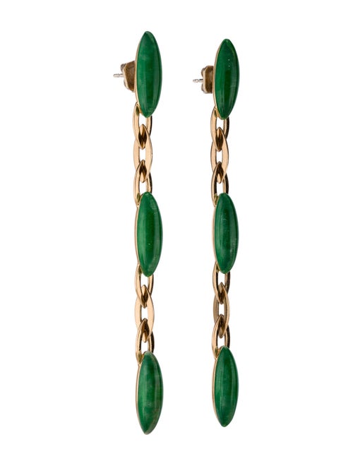 Vhernier 18K Quartz Doublet Fuseau Drop Earrings