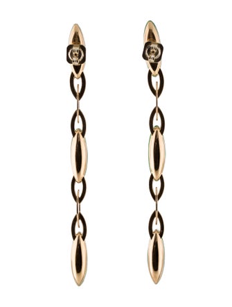 Vhernier 18K Quartz Doublet Fuseau Drop Earrings