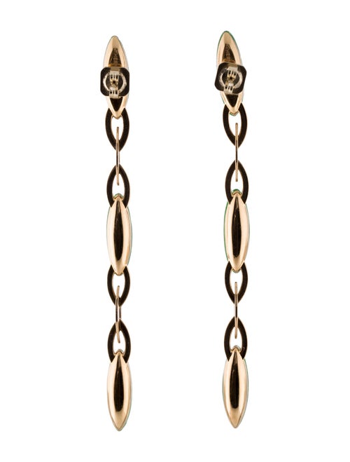 Vhernier 18K Quartz Doublet Fuseau Drop Earrings