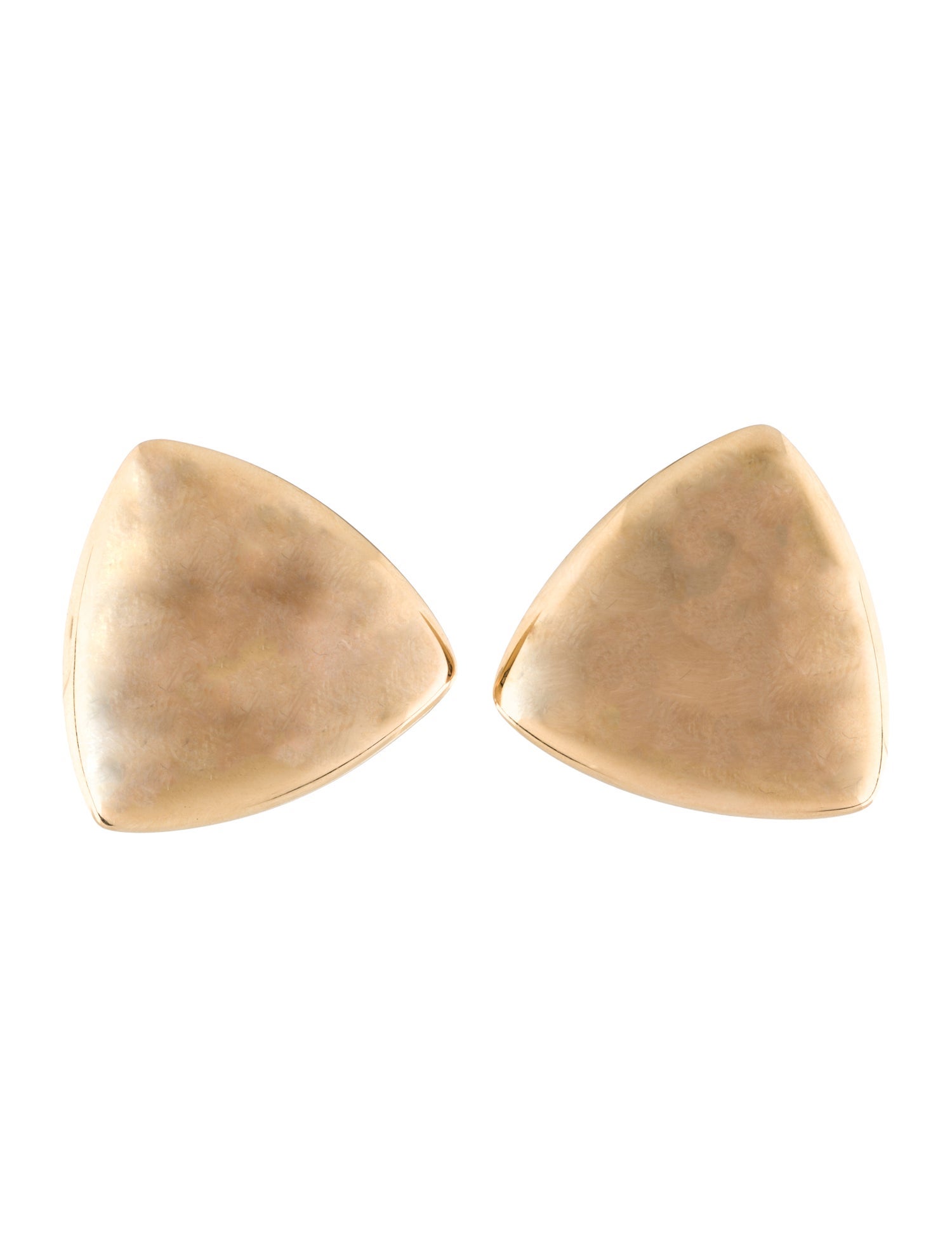 Vhernier 18K Triangular Clip-On Earrings