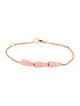 Vhernier x Breast Cancer Research Foundation 18K Ceramic Calla Pink Ribbon Bracelet