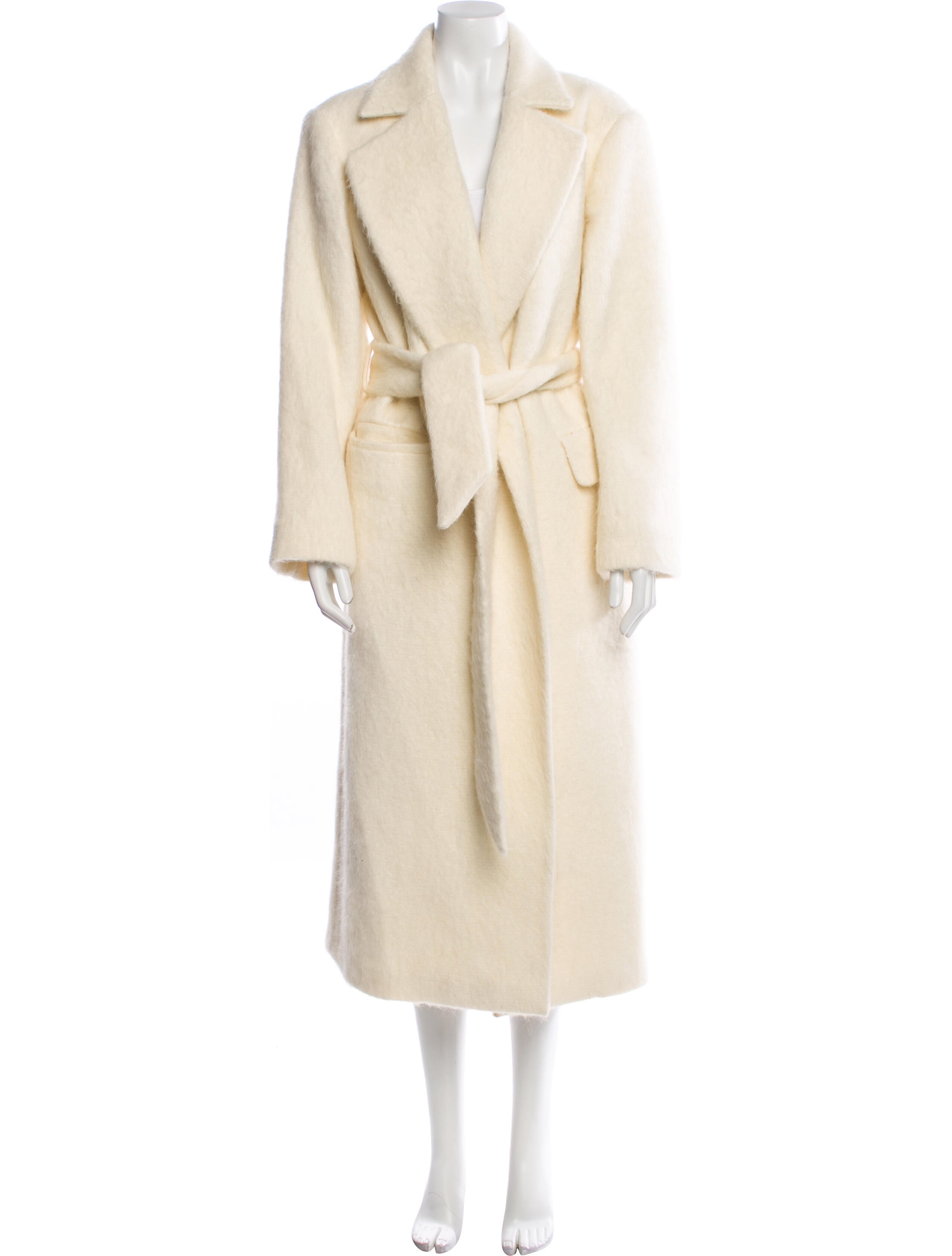 Almada Label Virgin Wool Trench Coat