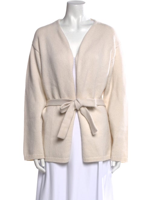 Almada Label Merino Wool Plunge Neckline Sweater