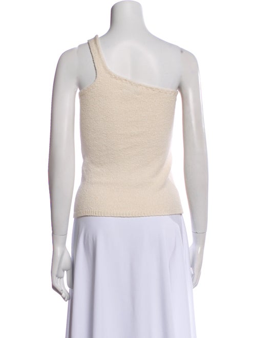 Almada Label One-Shoulder Sleeveless Top