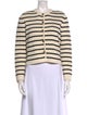 Almada Label Striped Crew Neck Sweater