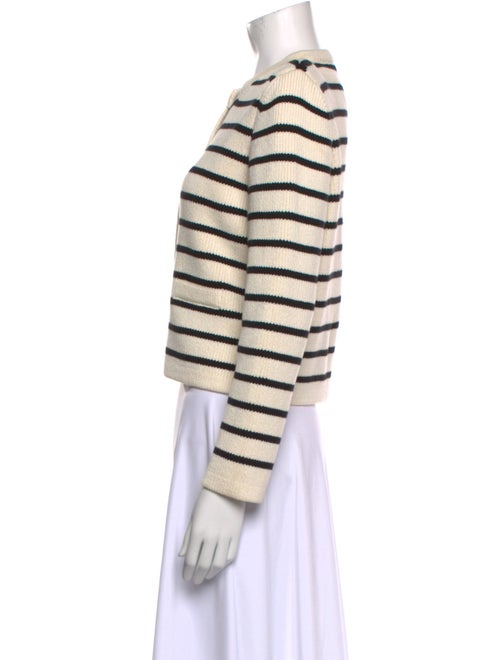 Almada Label Striped Crew Neck Sweater