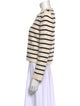 Almada Label Striped Crew Neck Sweater