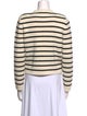 Almada Label Striped Crew Neck Sweater