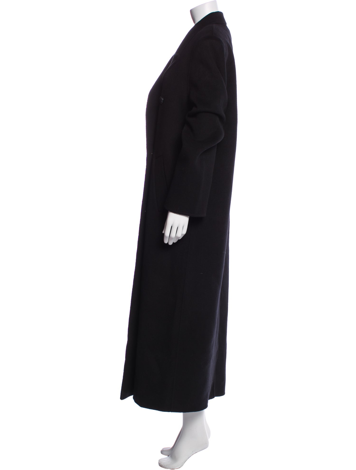 Almada Label Wool Faux Fur Coat w/ Tags