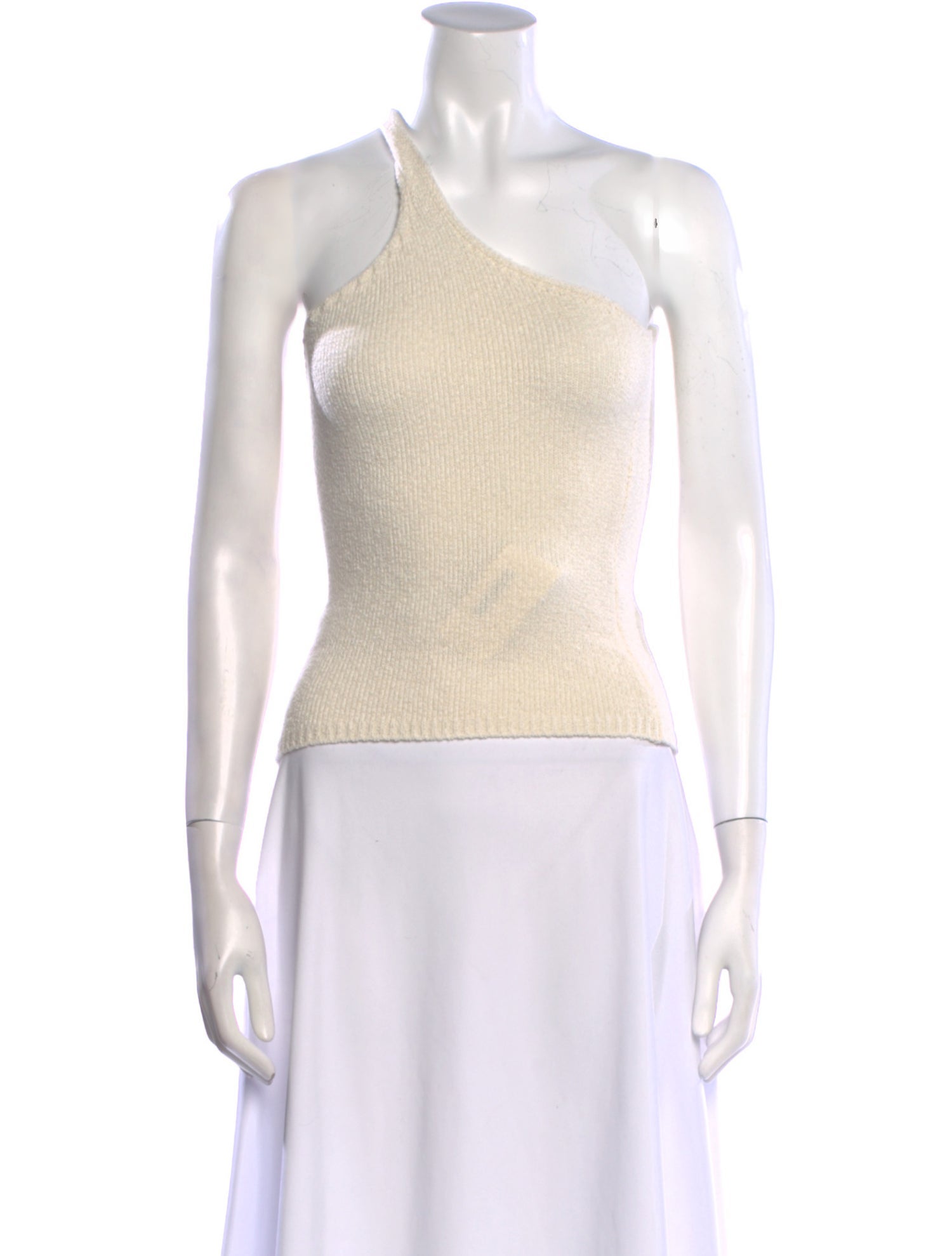Almada Label One-Shoulder Sleeveless Top w/ Tags