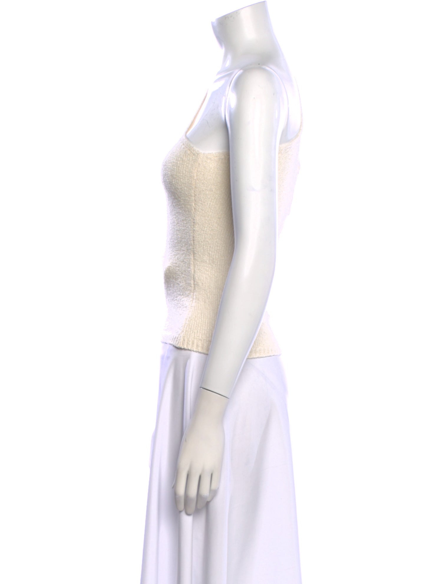 Almada Label One-Shoulder Sleeveless Top w/ Tags