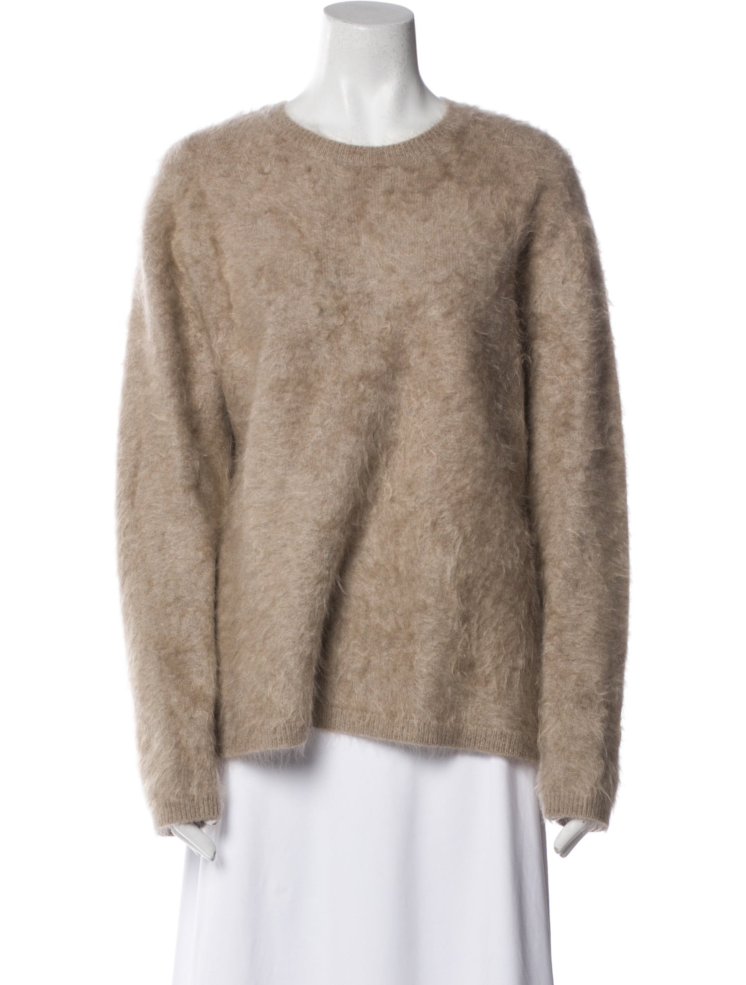 Almada Label Cashmere Scoop Neck Sweater