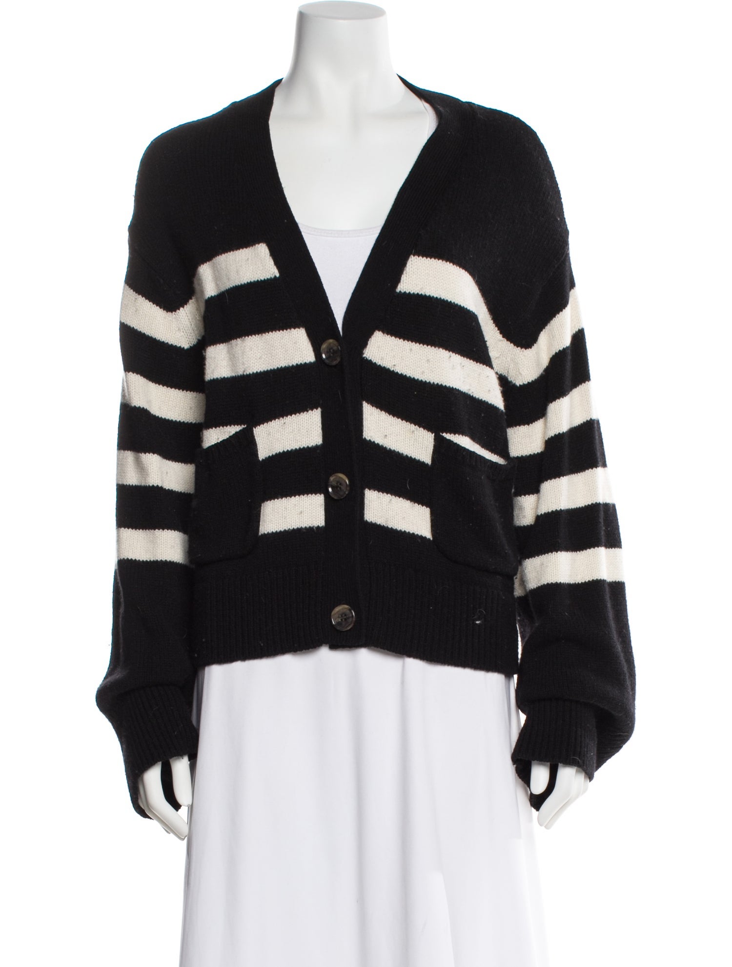 Almada Label Merino Wool Striped Sweater