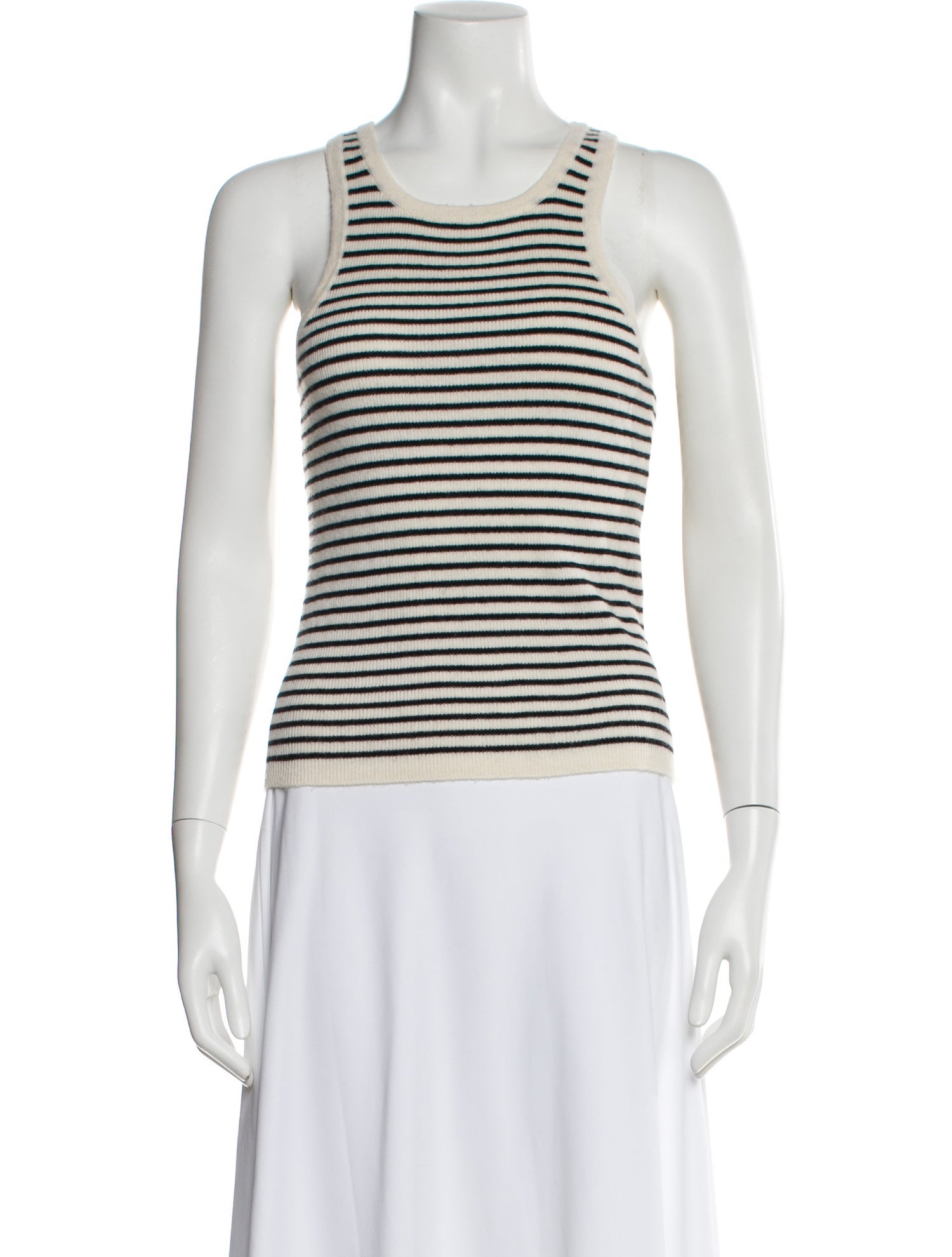 Almada Label Merino Wool Striped Top