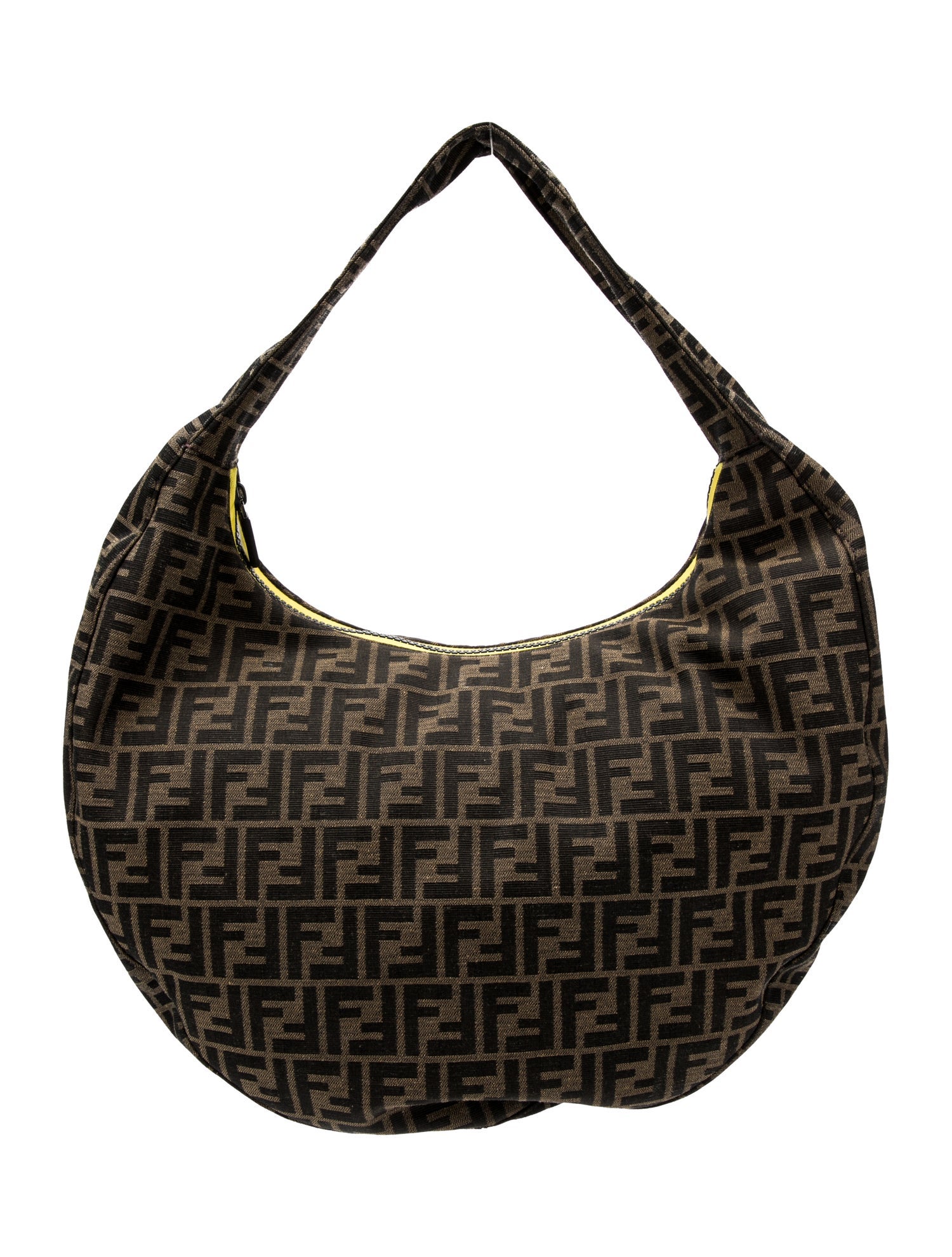 Fendi x FRGMT x POKÉMON Zucca Hobo - Brown Hobos, Handbags