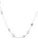 Finn 18K Moonstone Labradorite & Diamond Station Necklace