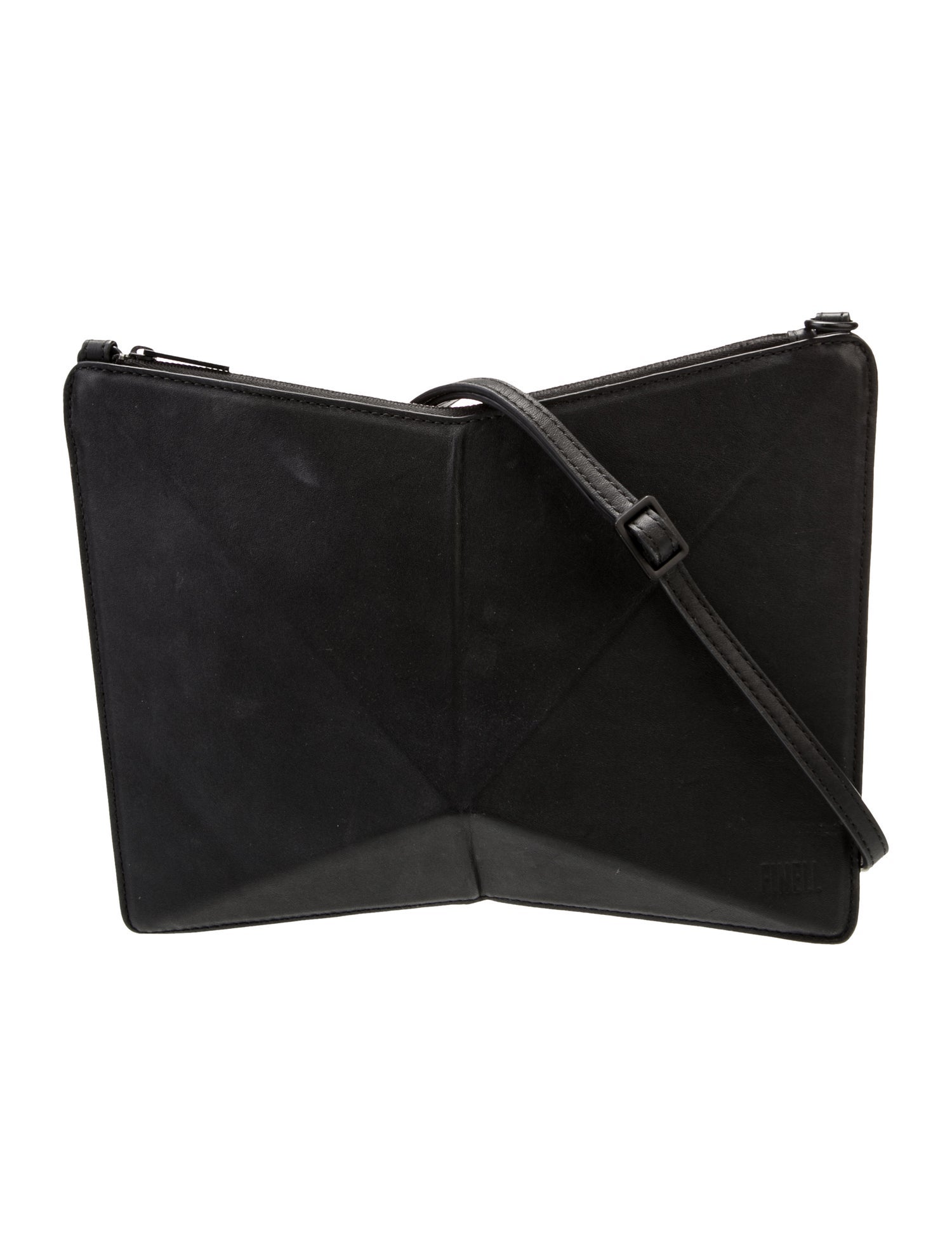 Finell Leather Messenger Bag