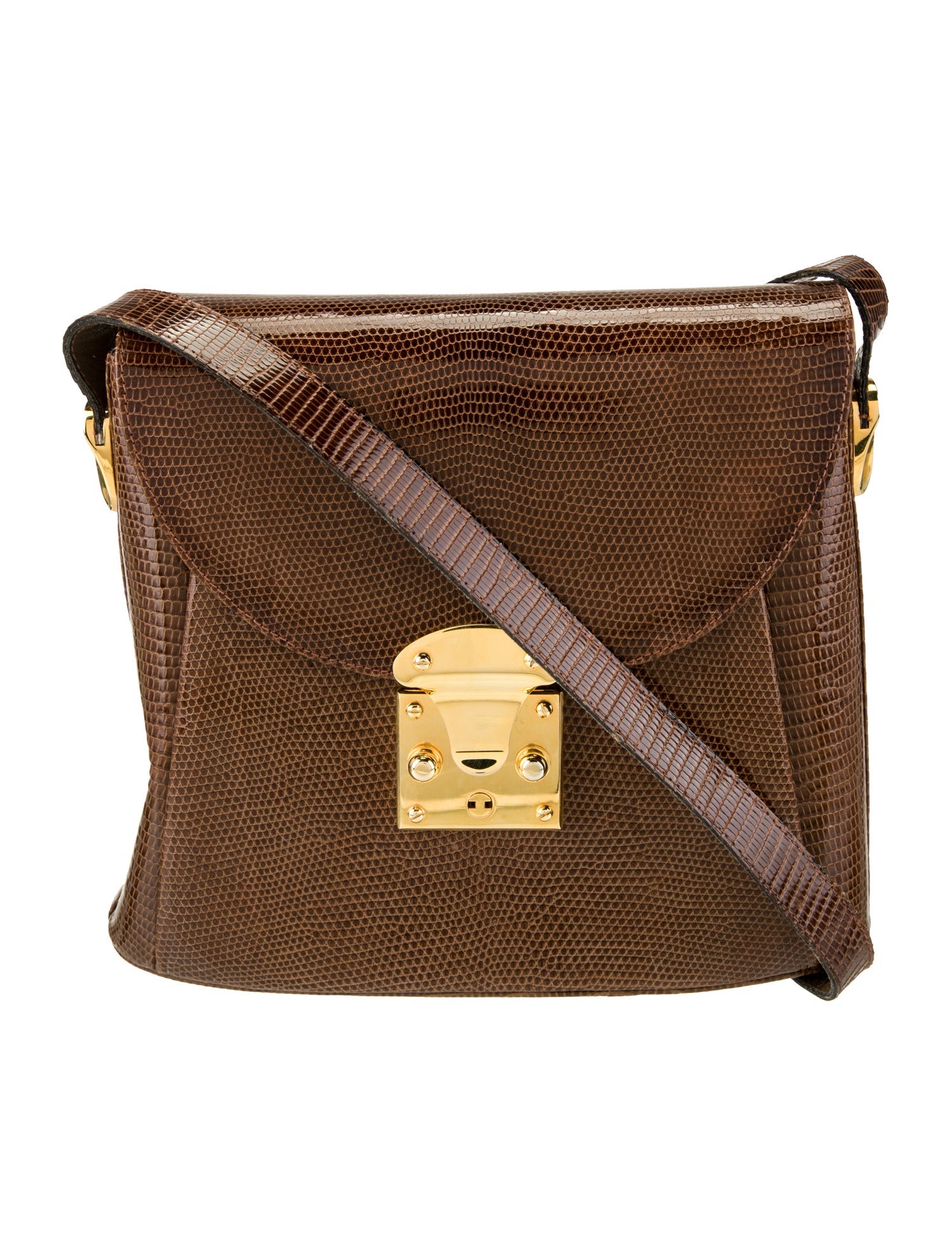 Finesse La Model Lizard Messenger Bag