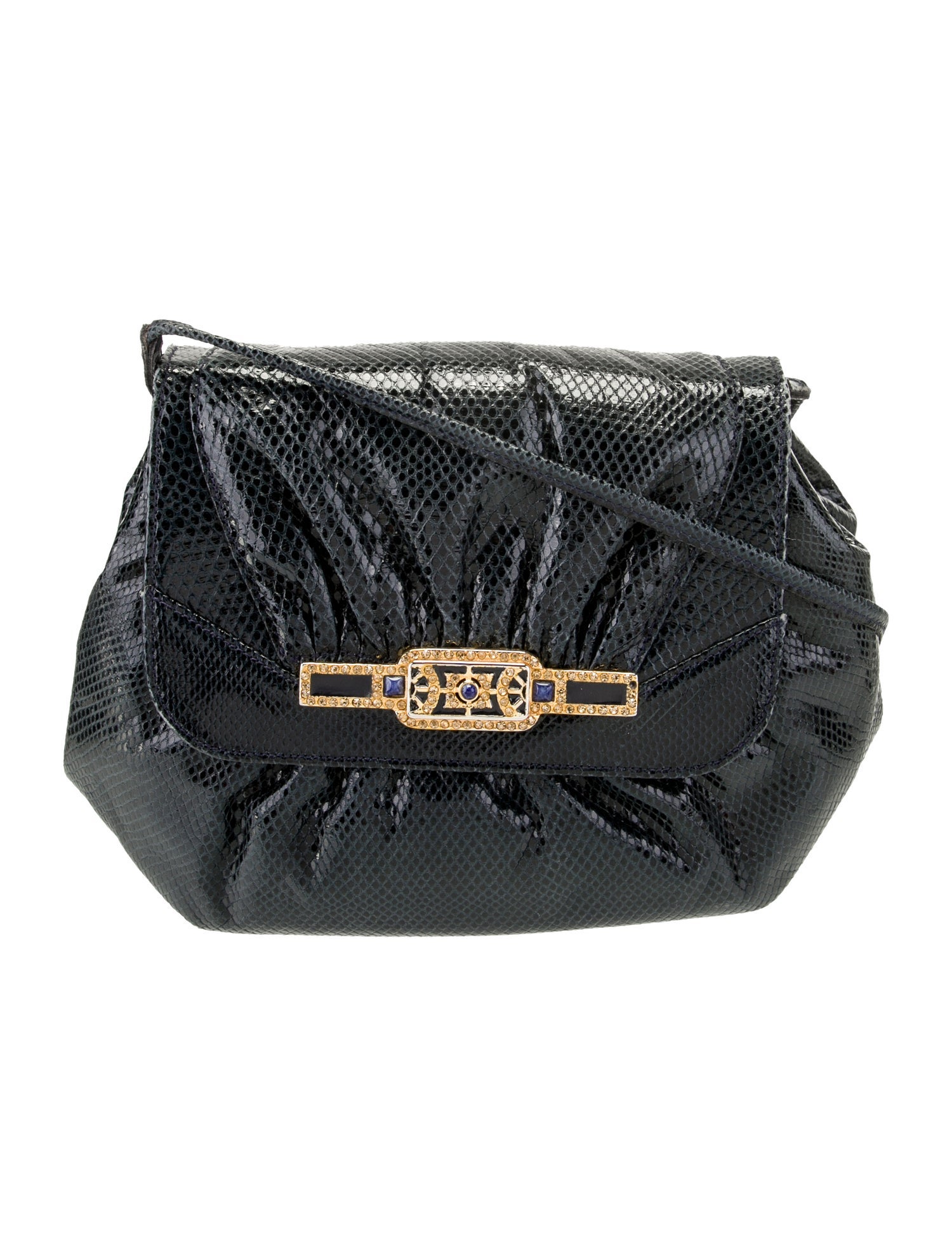 Finesse La Model Leather Evening Bag
