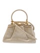 Finesse La Model Embossed Leather Top Handle Bag