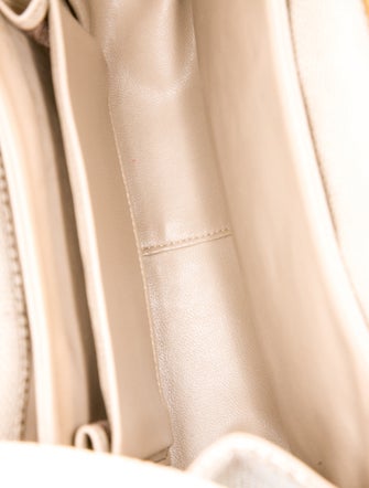 Finesse La Model Embossed Leather Top Handle Bag