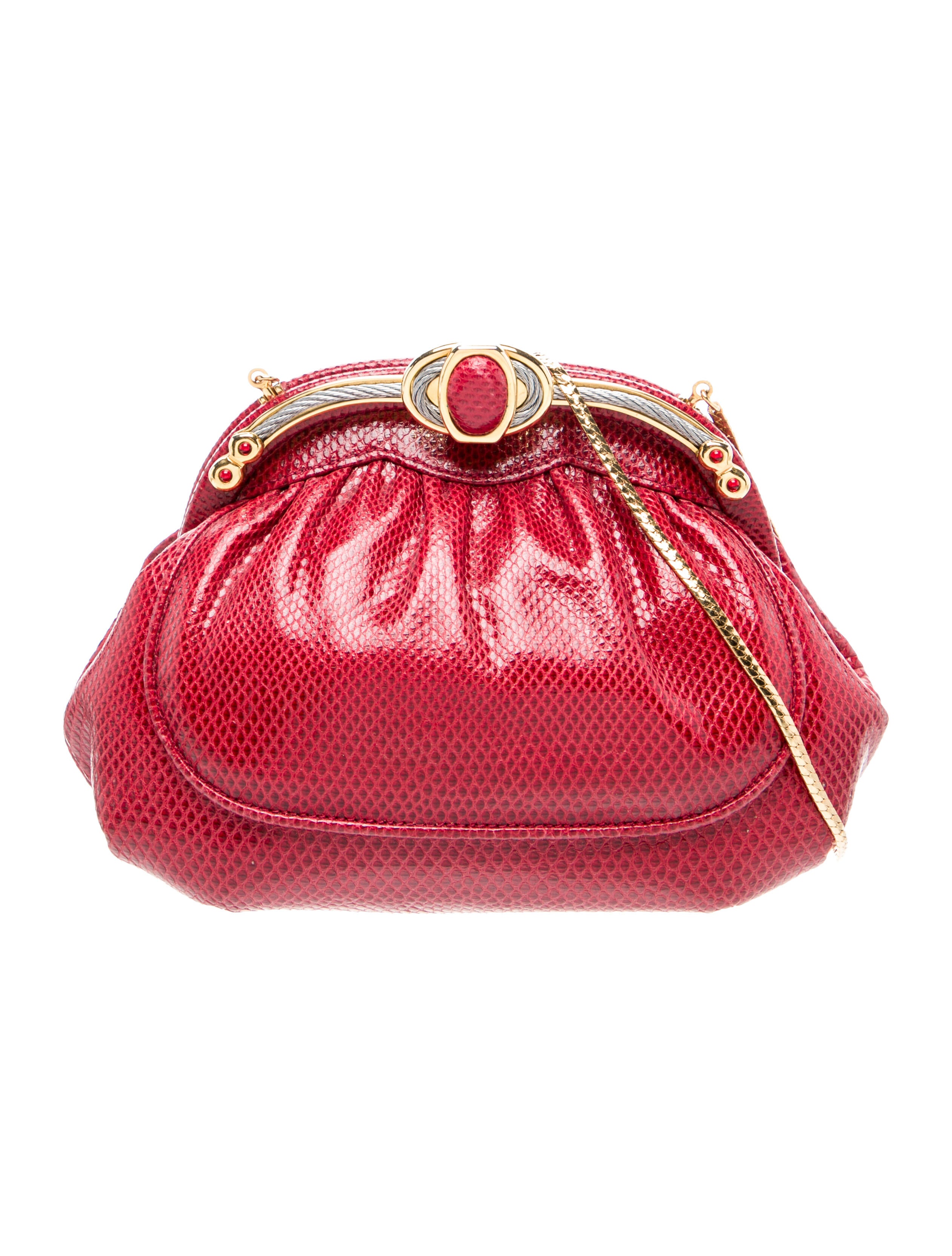 Finesse La Model Leather Evening Bag