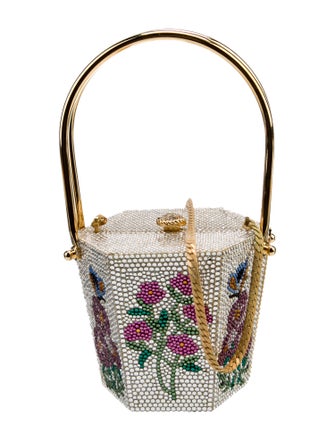 Finesse La Model Crystal Top Handle Bag