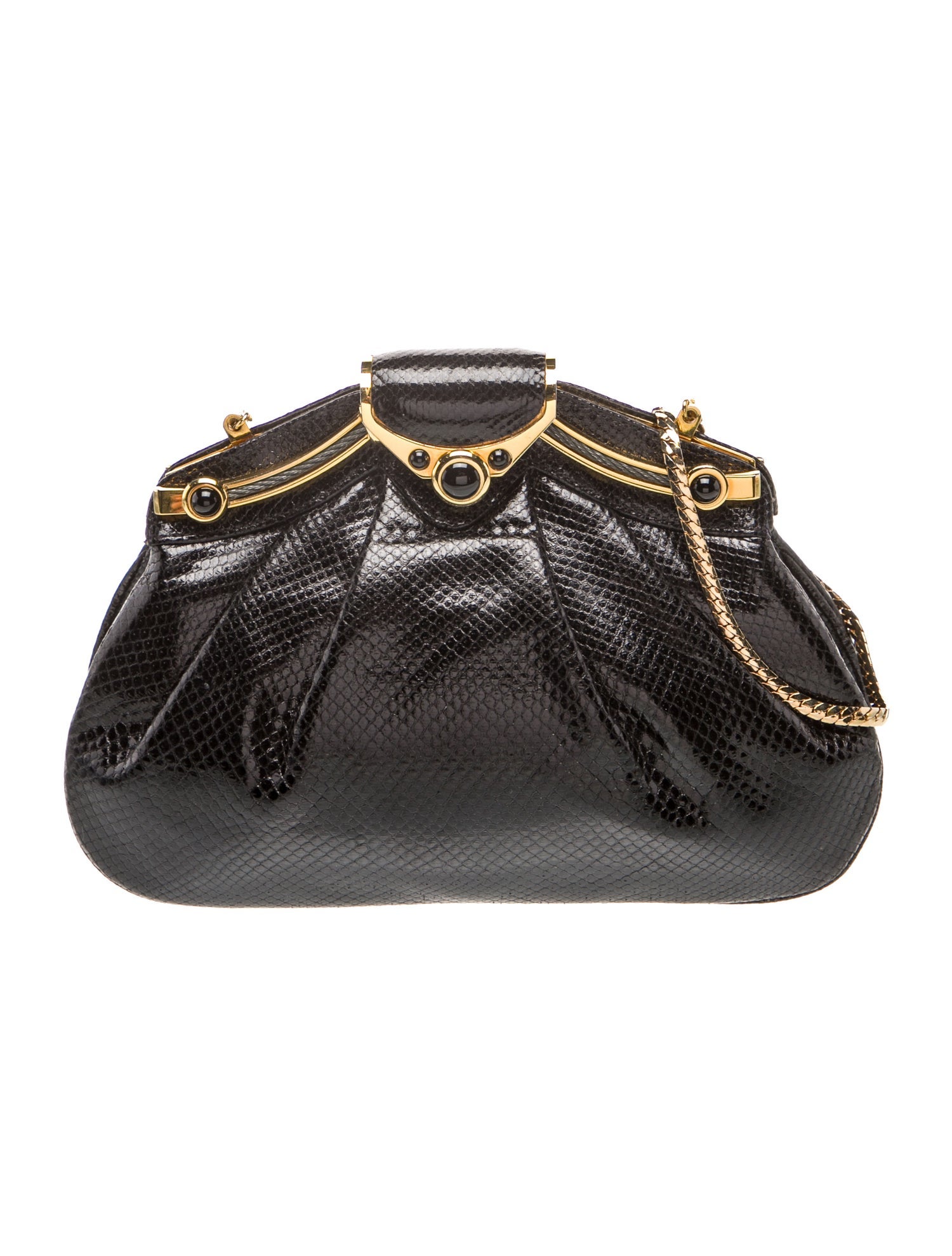 Finesse La Model Leather Evening Bag