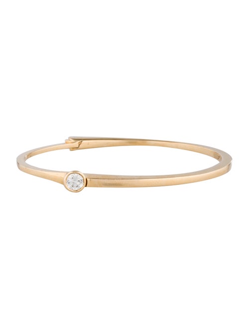 Solitaire Diamond Bangle