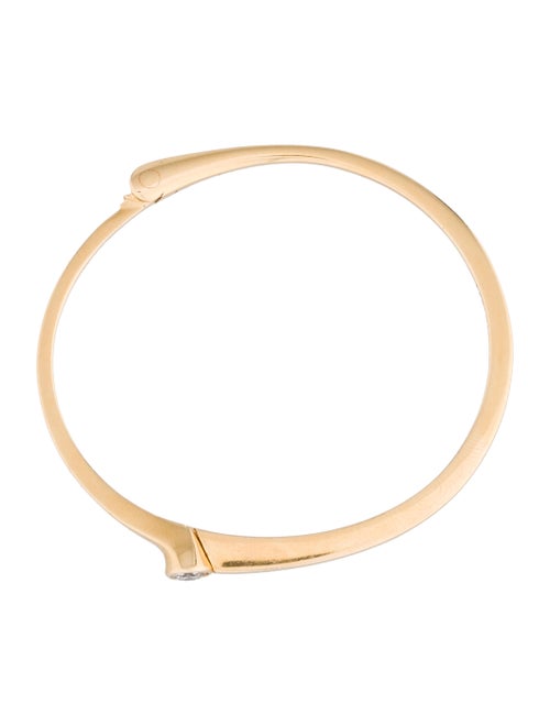 Solitaire Diamond Bangle